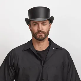 Bromley | Mens Leather Top Hat