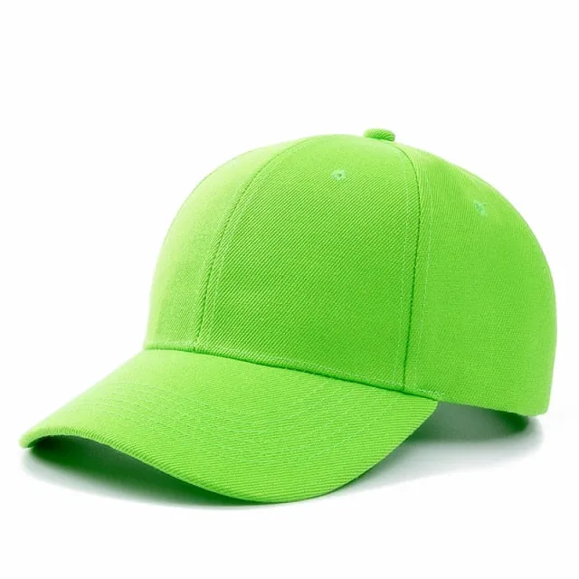 1 PCS Unisex Casual Plain Mesh Baseball Cap