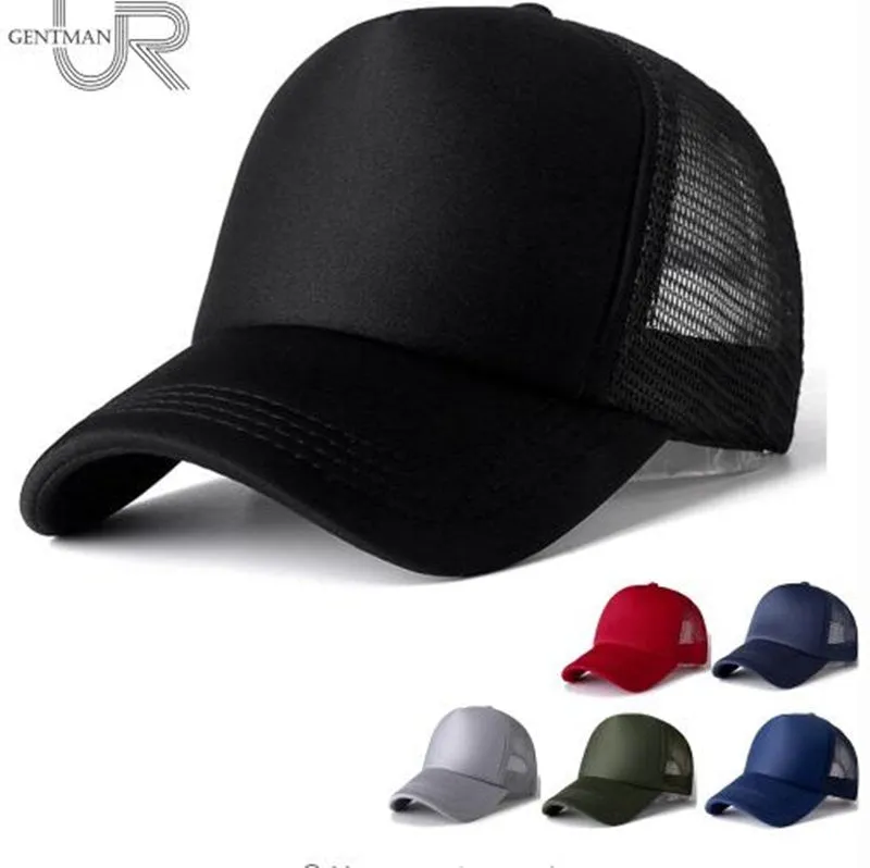 1 PCS Unisex Casual Plain Mesh Baseball Cap