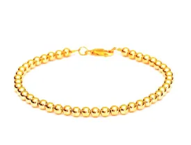 3MM Gold Filled Bead Bracelet