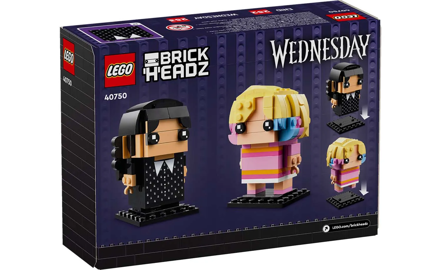 40750 | LEGO® BrickHeadz™ Wednesday & Enid