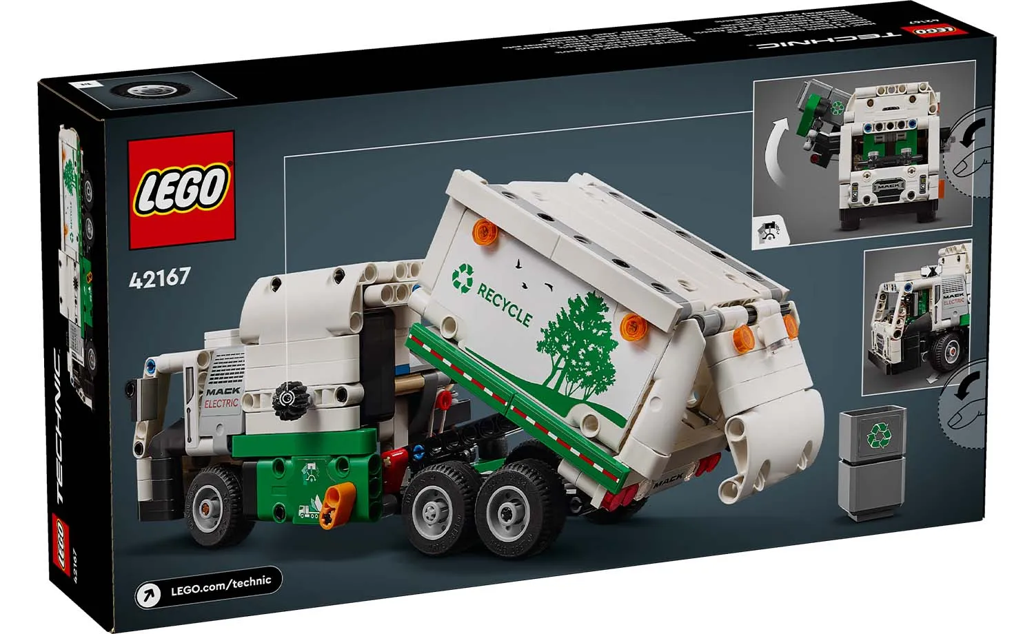 42167 | LEGO® Technic Mack® Lr Electric Garbage Truck