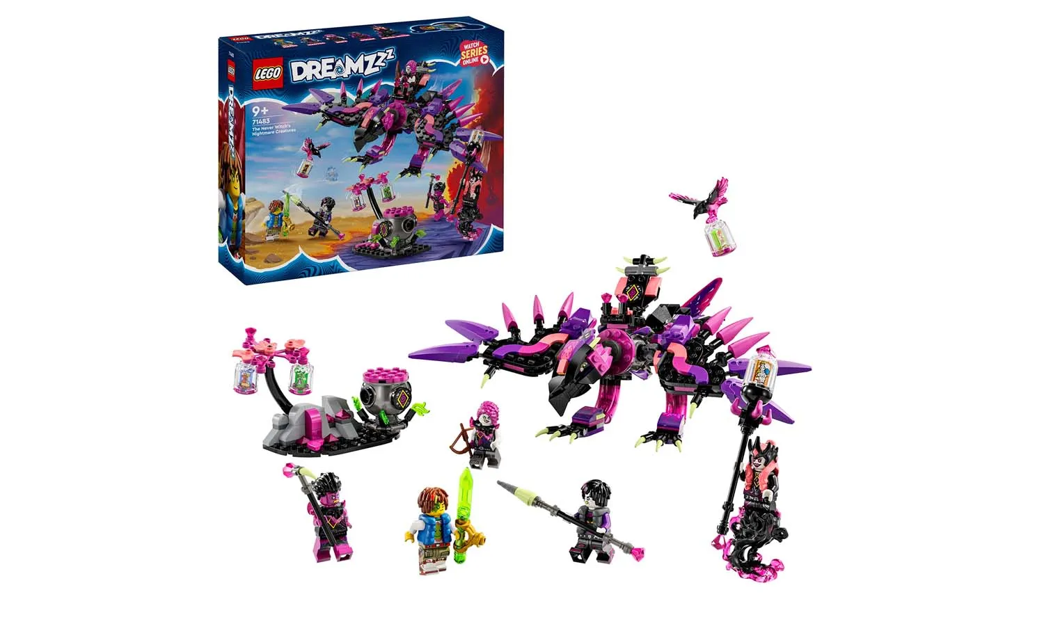 71483 | LEGO® DREAMZzz™ The Never Witch's Nightmare Creatures