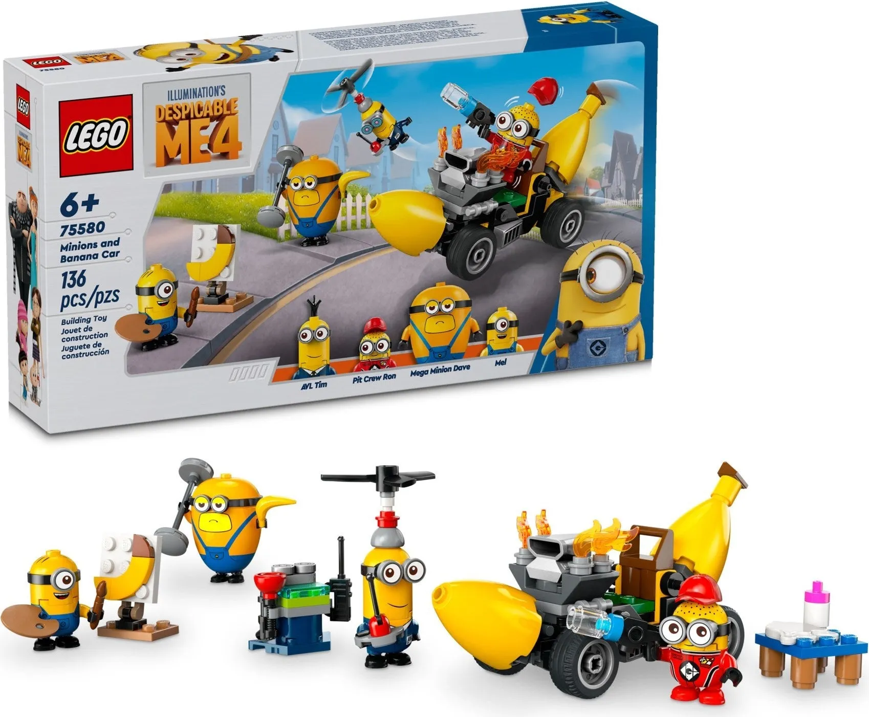 75580 Minions and Banana Car