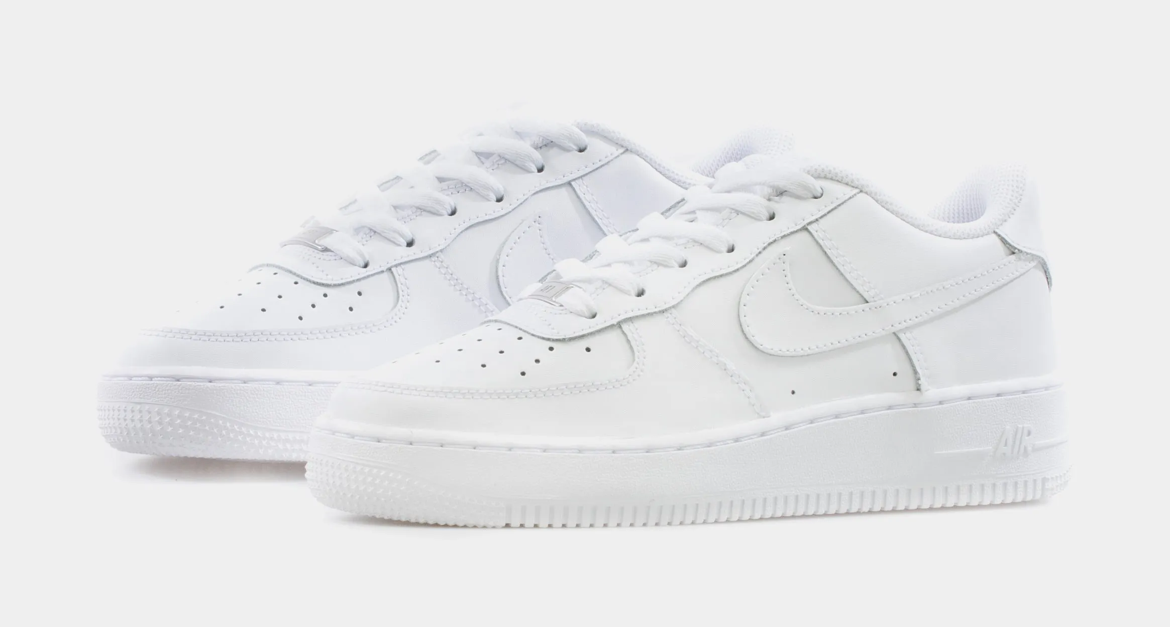 Air Force 1 Low LE Grade School Lifestyle Shoes (White)