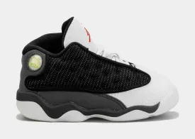 Air Jordan 13 Retro Black Flint Infant Toddler Lifestyle Shoes (Black/White)