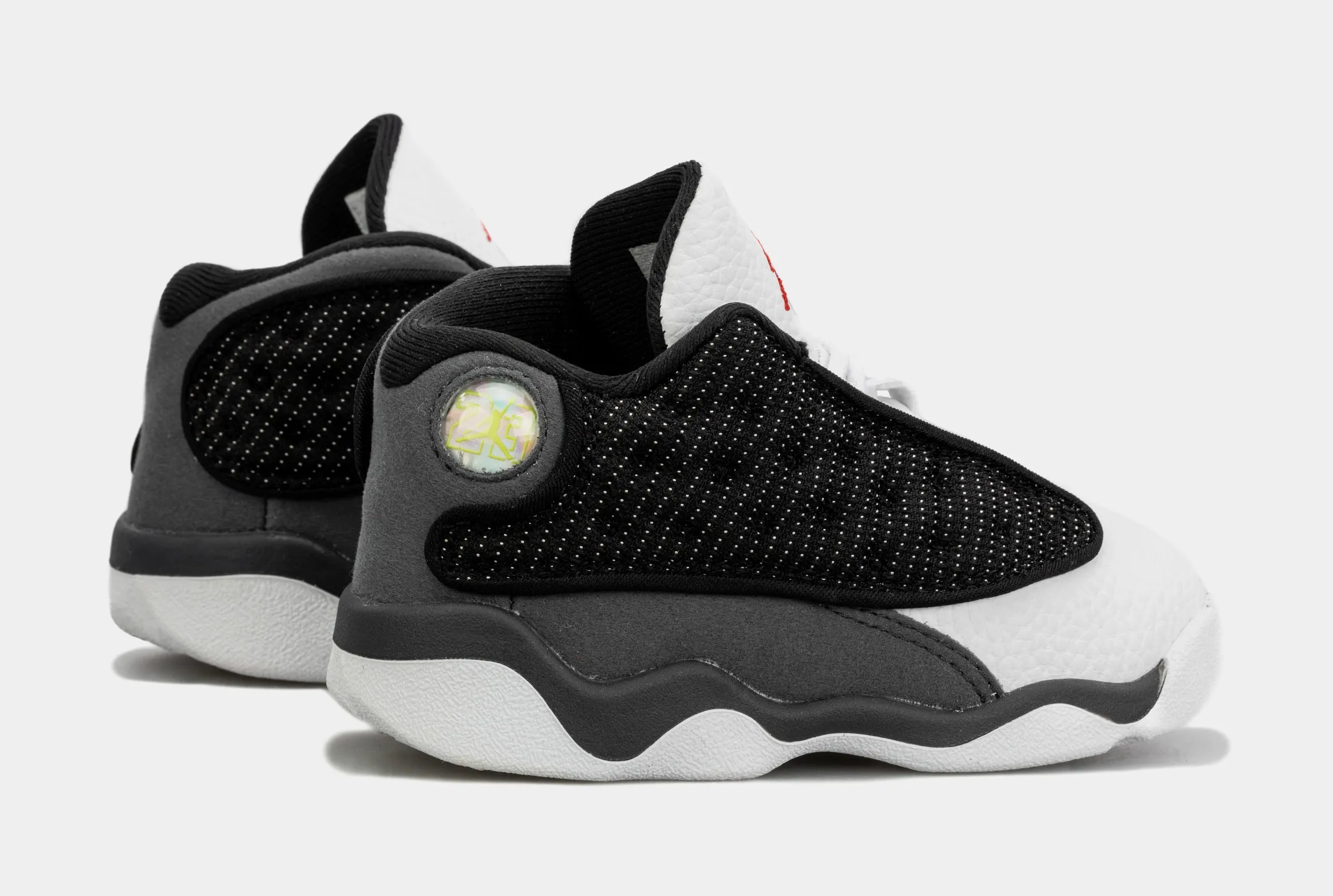 Air Jordan 13 Retro Black Flint Infant Toddler Lifestyle Shoes (Black/White)