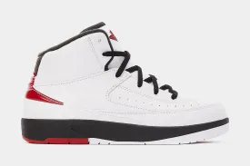 Air Jordan 2 Retro Chicago Preschool Lifestyle Shoes (White/Red)