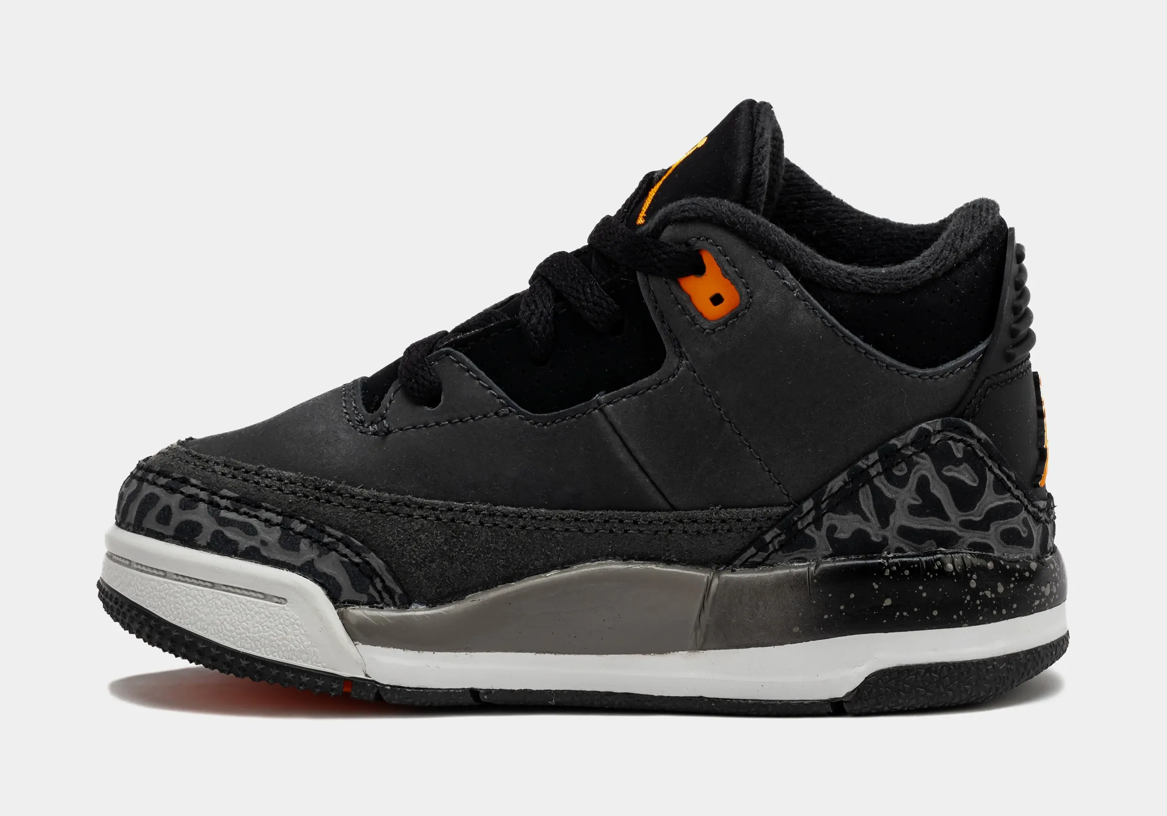 Air Jordan 3 Retro Fear Pack Infant Toddler Shoes (Night Stadium/Total Orange)