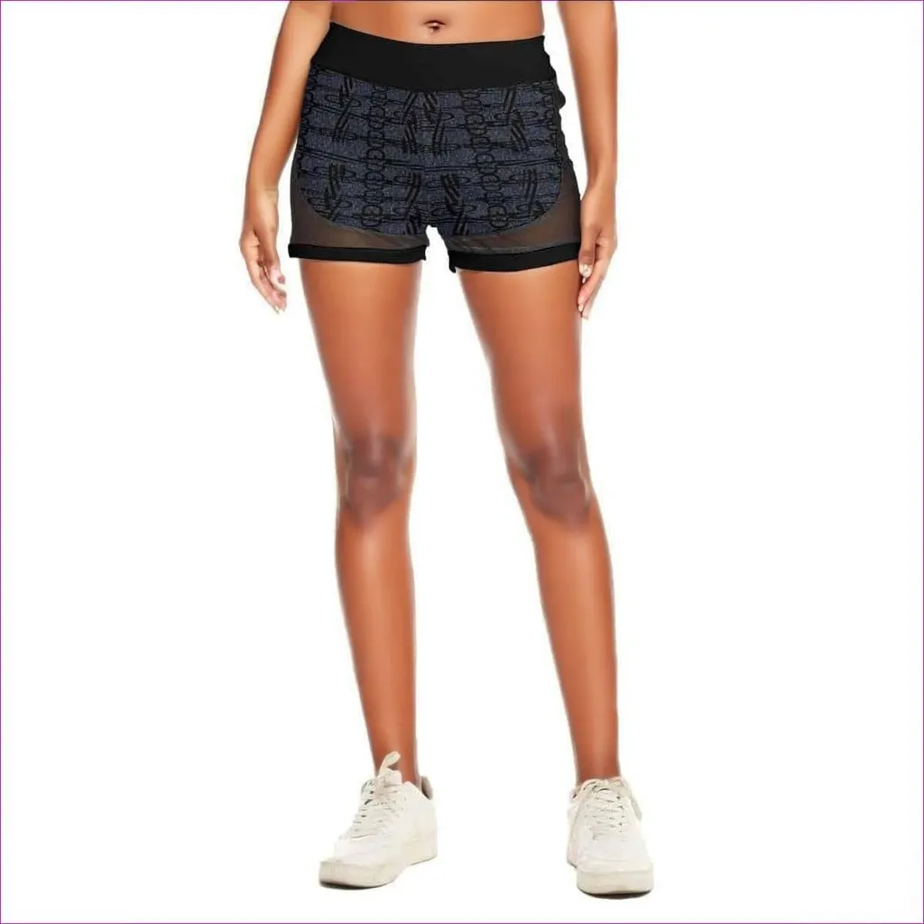 Aros Womens Sheer Net Shorts