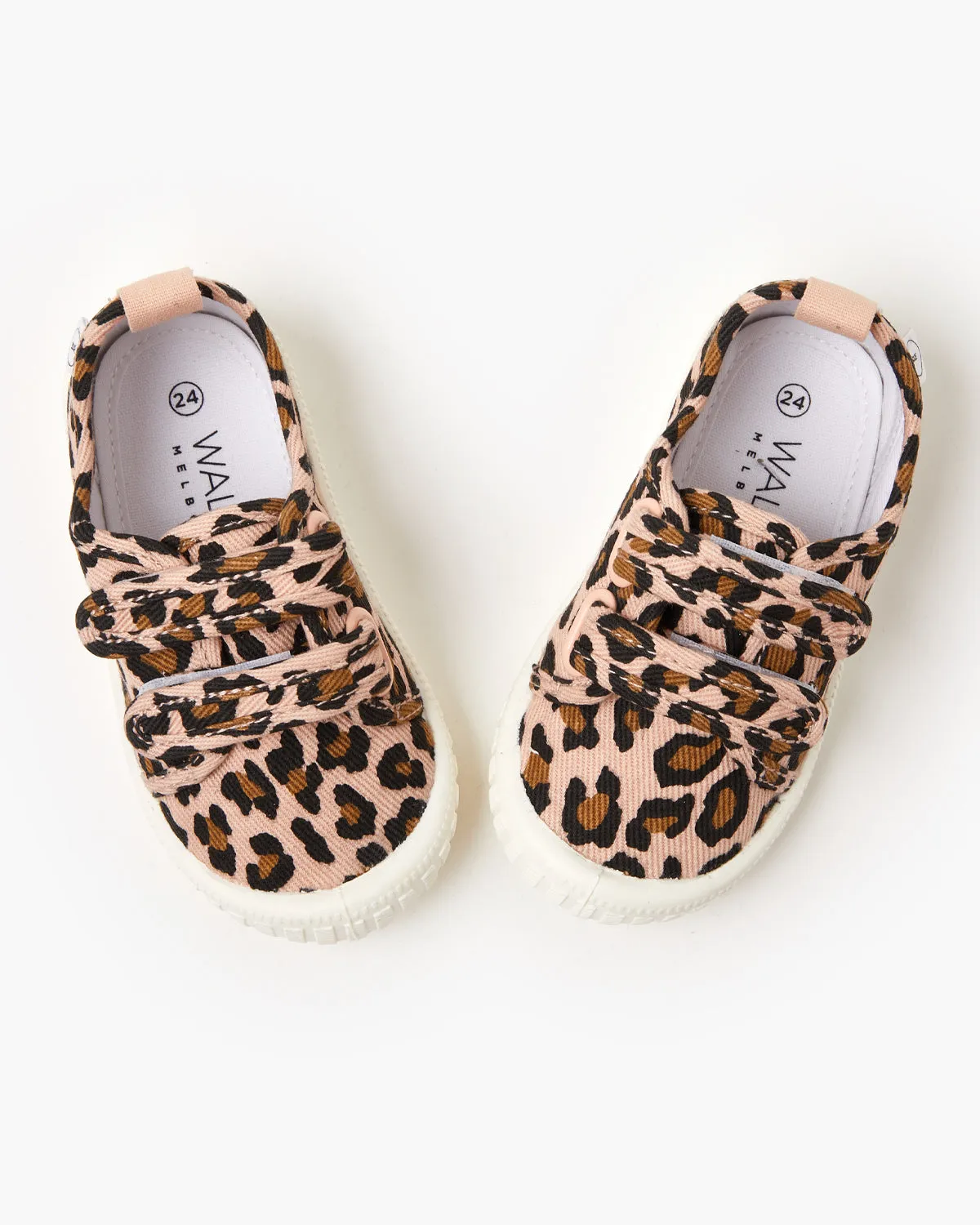 Ben Canvas - Blush Leopard