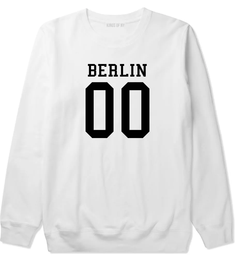 Berlin Team Jersey Germany Country Boys Kids Crewneck Sweatshirt