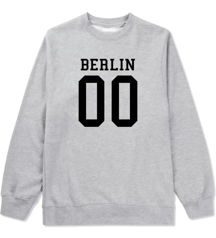 Berlin Team Jersey Germany Country Boys Kids Crewneck Sweatshirt