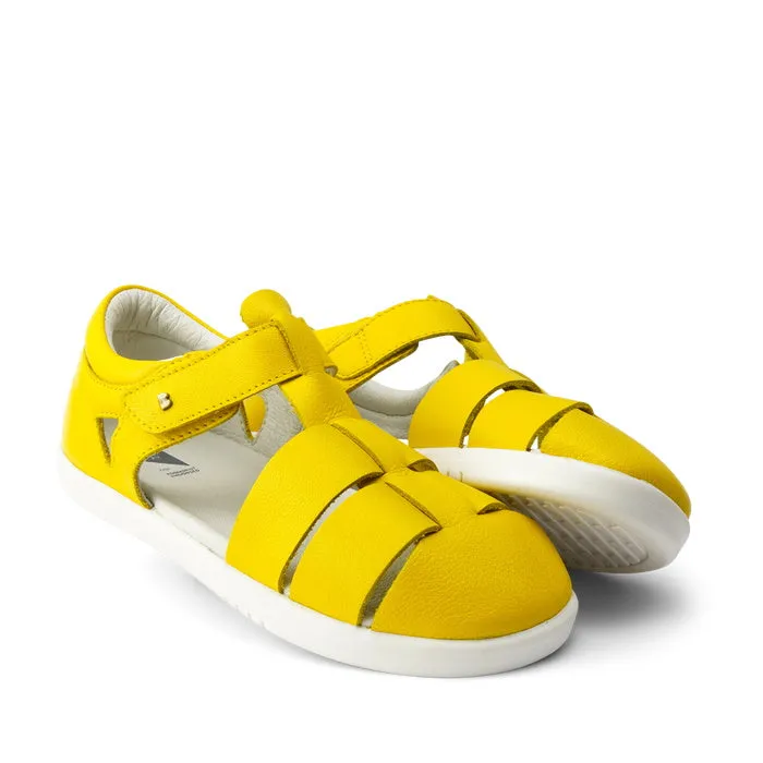 Bobux Kid   Plus Tidal Closed Toe Quick Dry Sandal Yellow 834407A