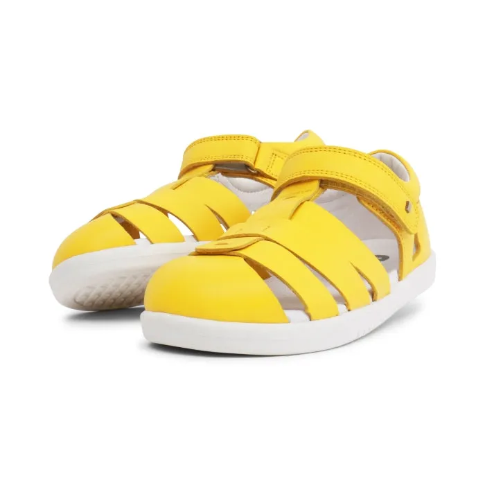 Bobux Kid   Plus Tidal Closed Toe Quick Dry Sandal Yellow 834407A