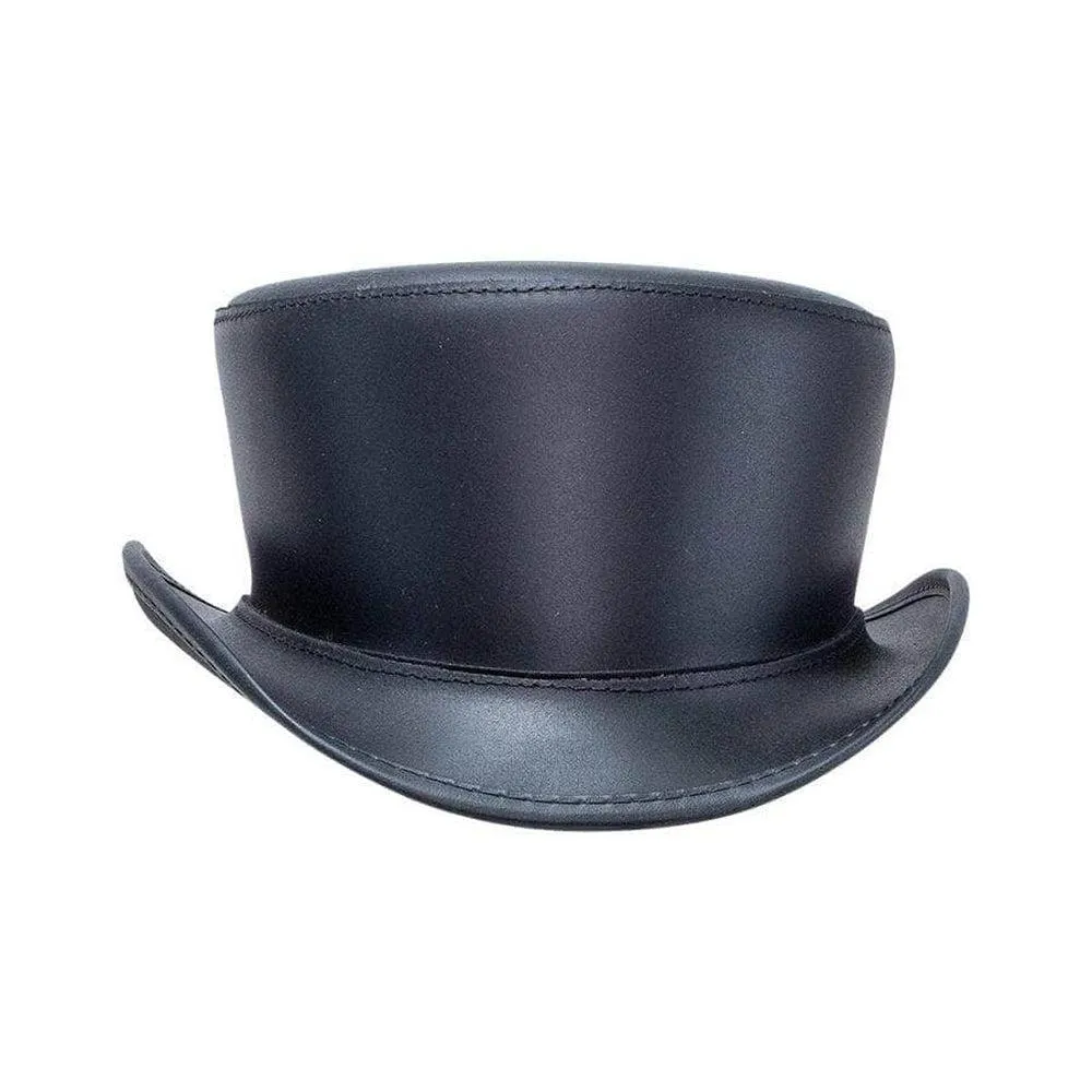 Bromley | Mens Leather Top Hat