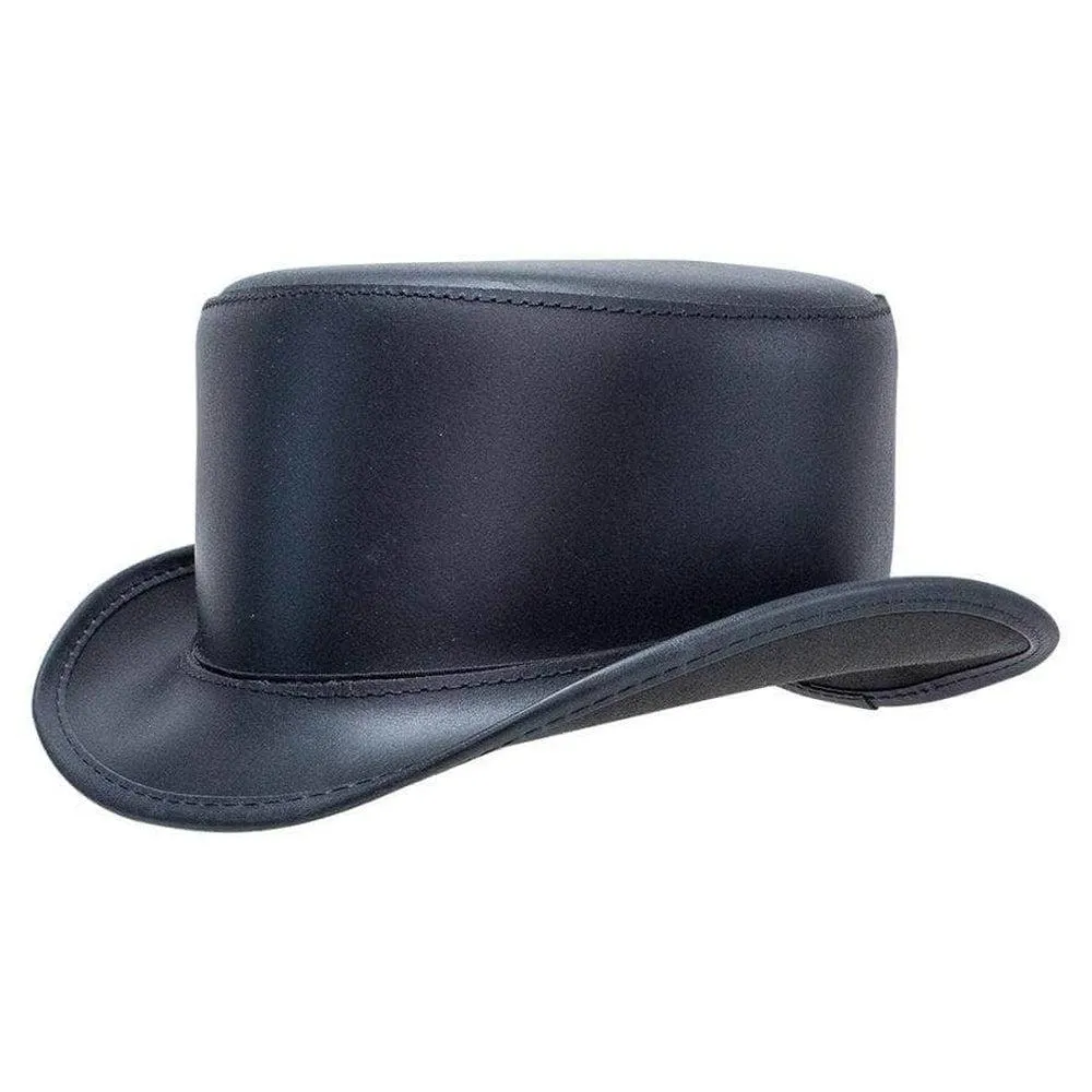 Bromley | Mens Leather Top Hat