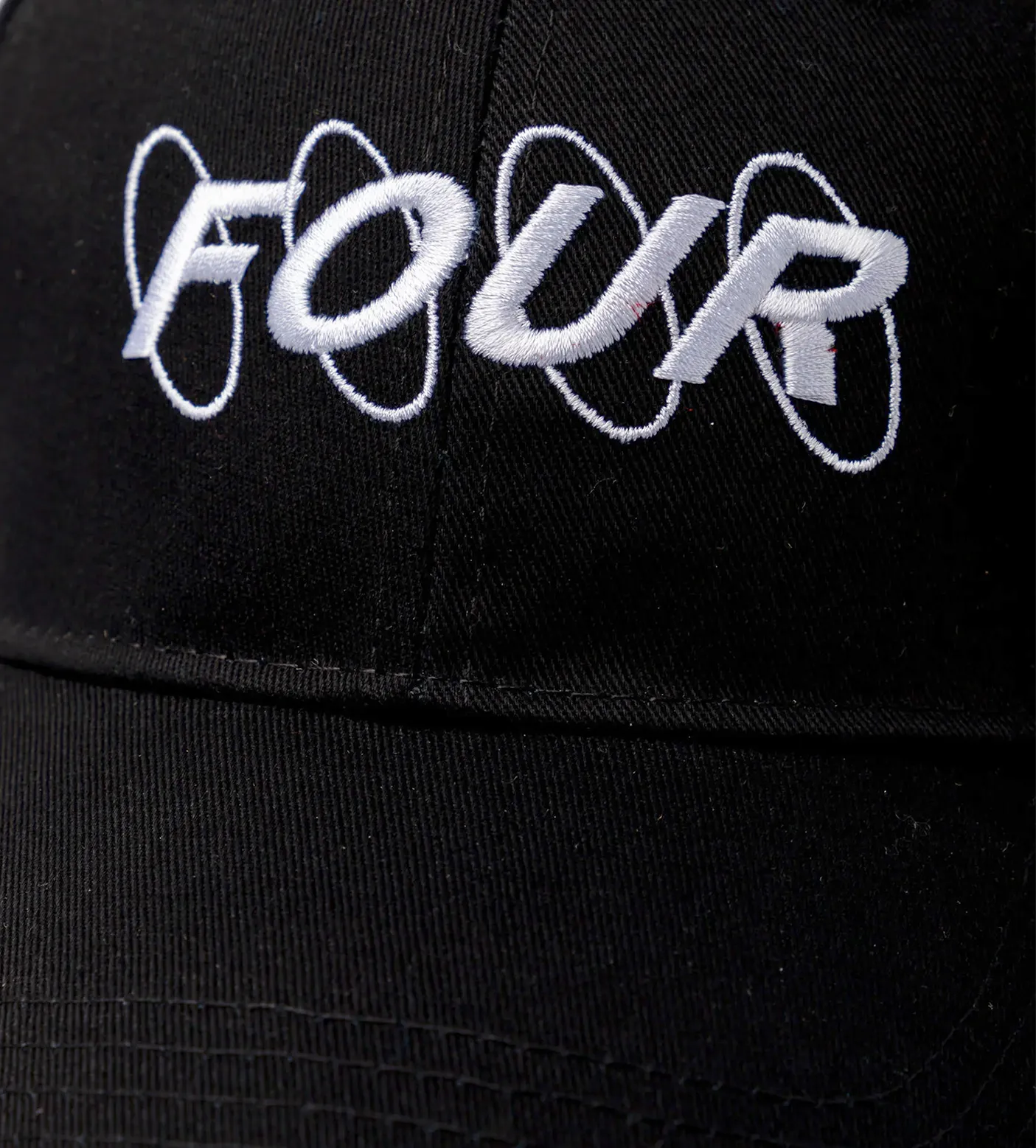 Circles Logo Cap Black