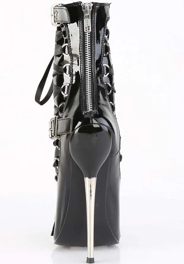 Dagger-1032 [Black Patent] | HEELS [IN STOCK]**