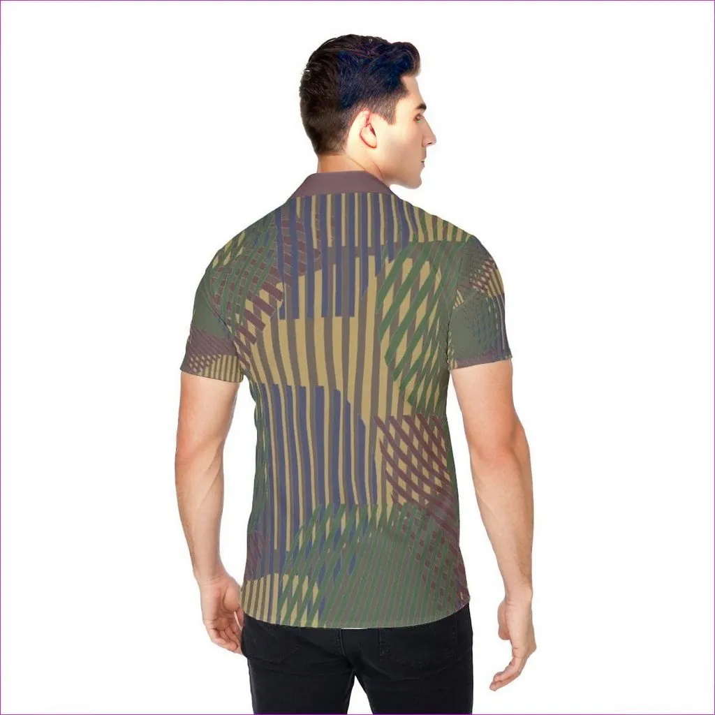 Dark Vivid Weaved Men's Shirt