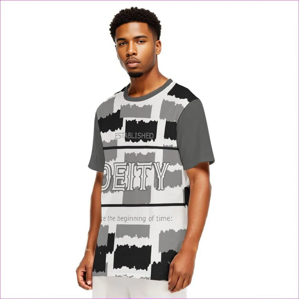 Deity Men's O-Neck T-Shirt | 100% Cotton