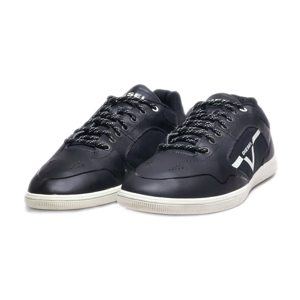 Diesel Low-Top Sneakers Canvas Black Colour For Men