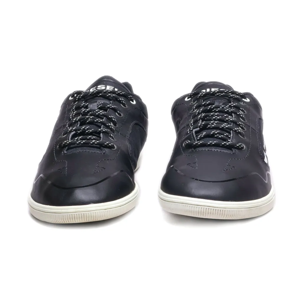 Diesel Low-Top Sneakers Canvas Black Colour For Men