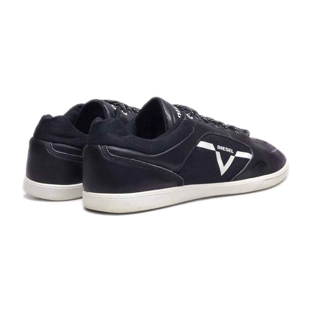 Diesel Low-Top Sneakers Canvas Black Colour For Men