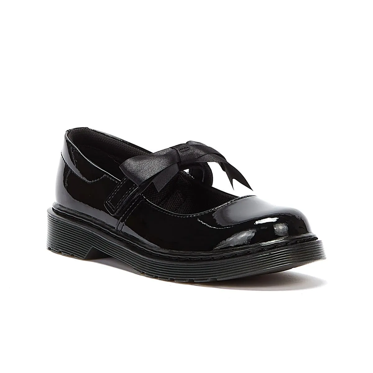 Dr. Martens Maccy II Patent Lamper Junior Black Shoes