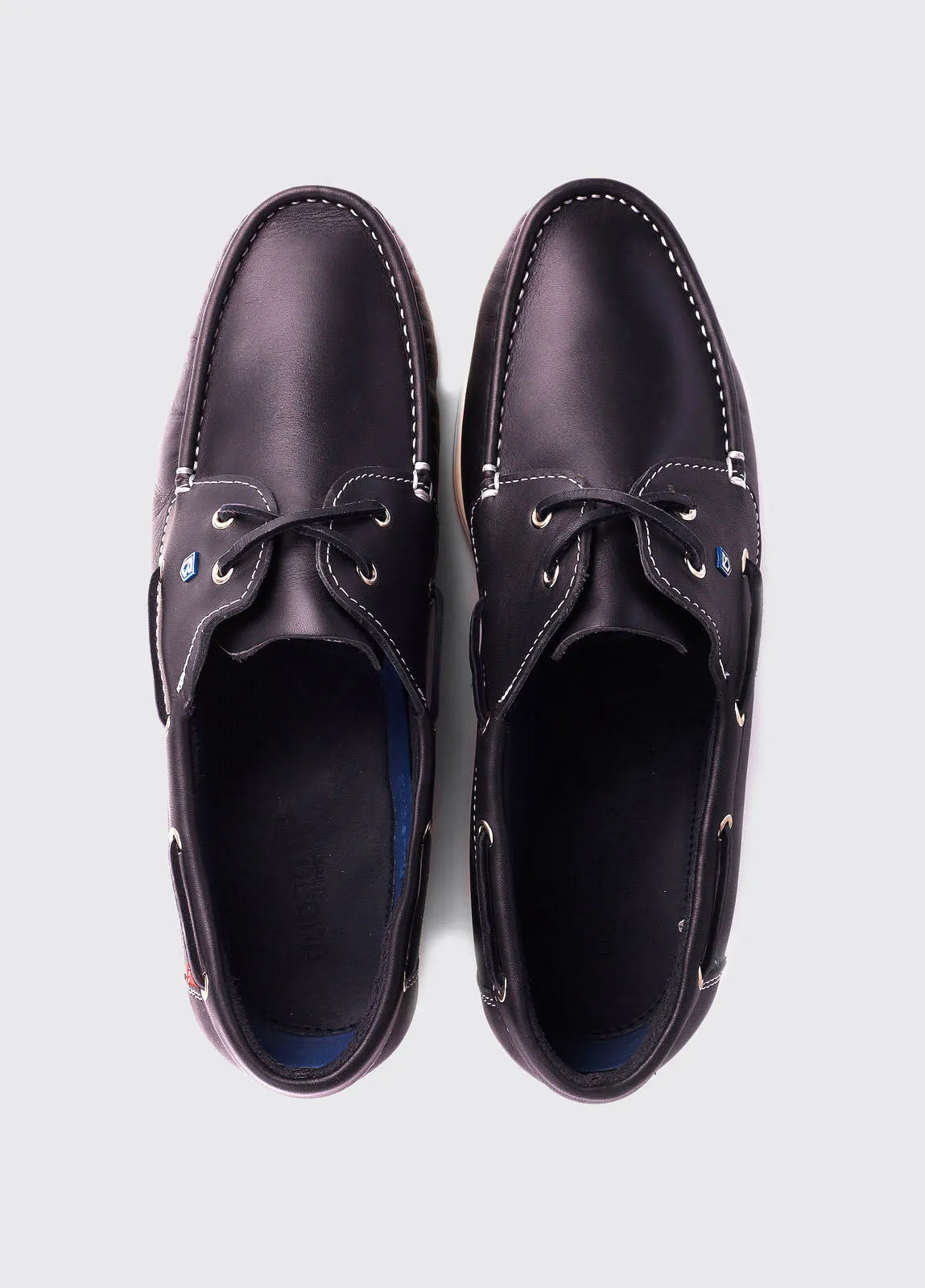 Dubarry Admiral Navy Leather Sailing Shoe