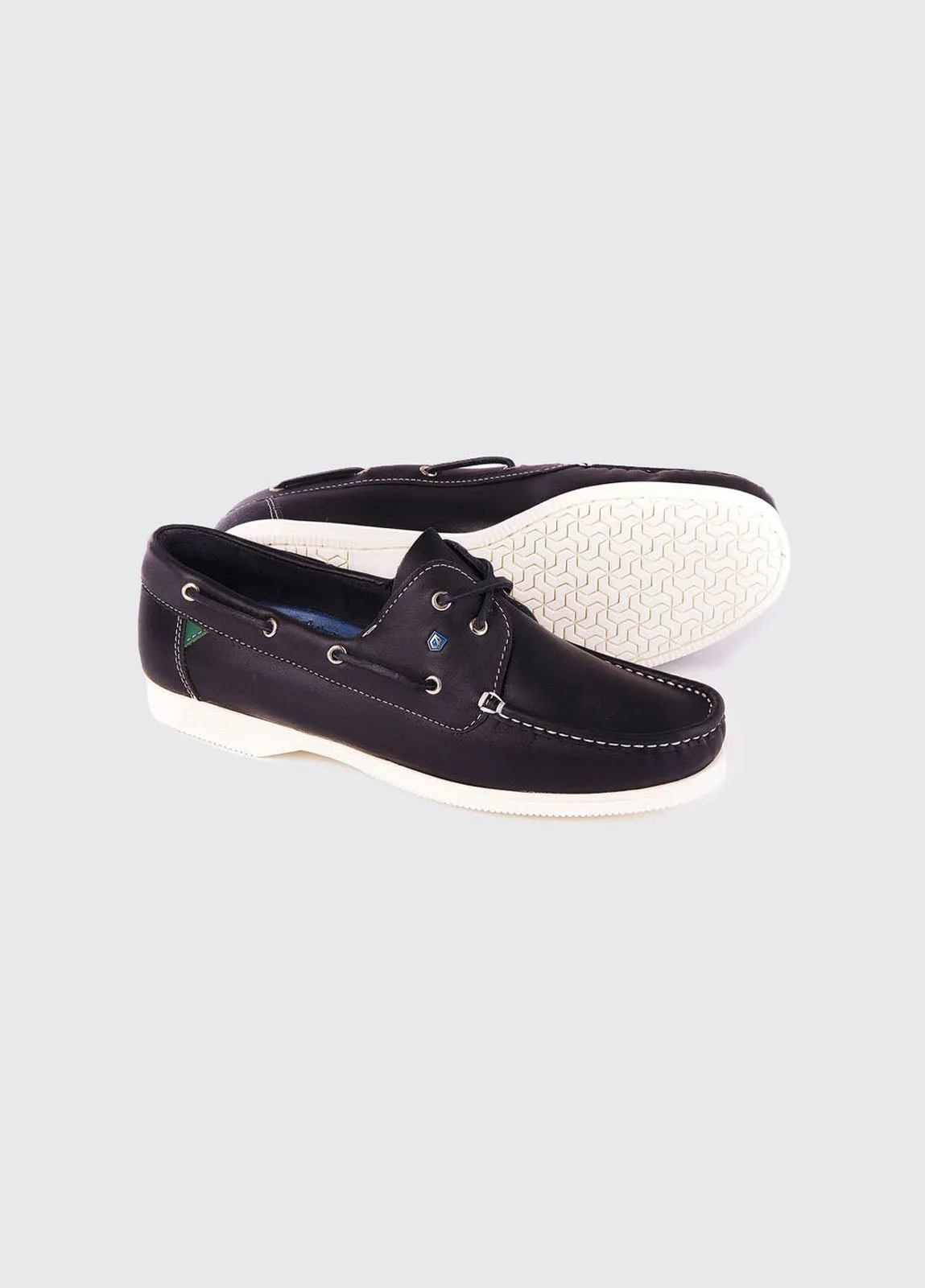 Dubarry Admiral Navy Leather Sailing Shoe