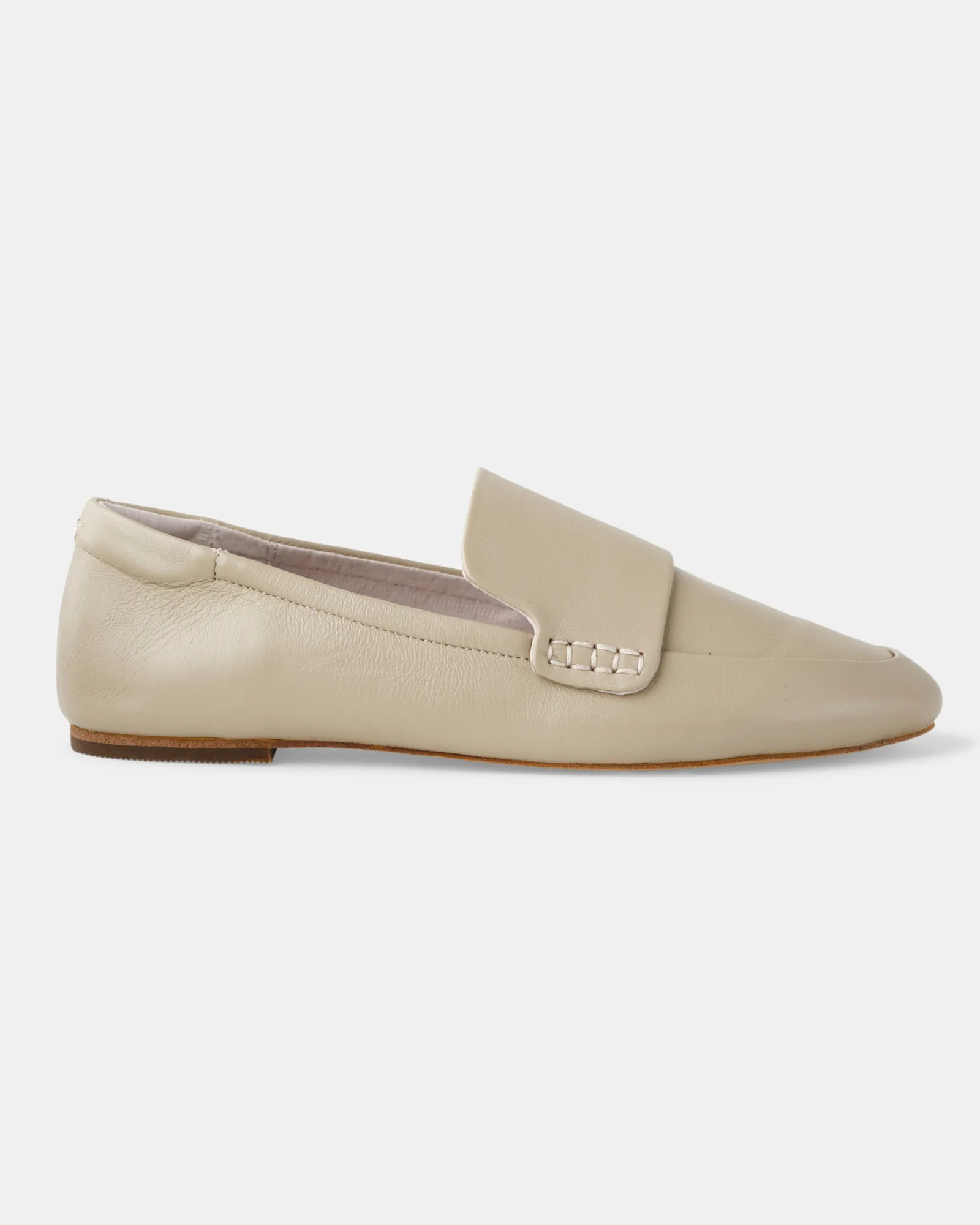 Dutch Leather Loafer - Beige