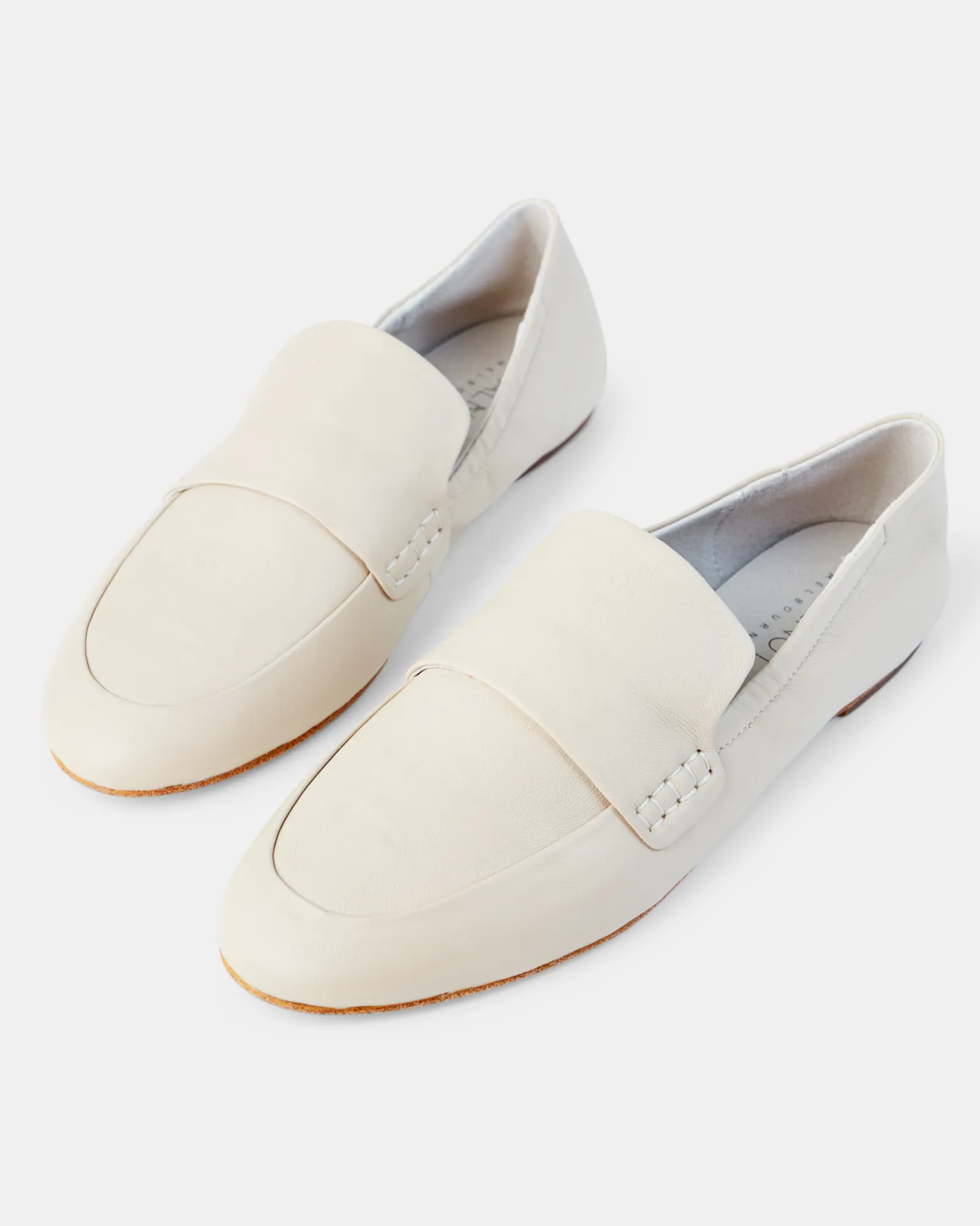 Dutch Leather Loafer - Beige