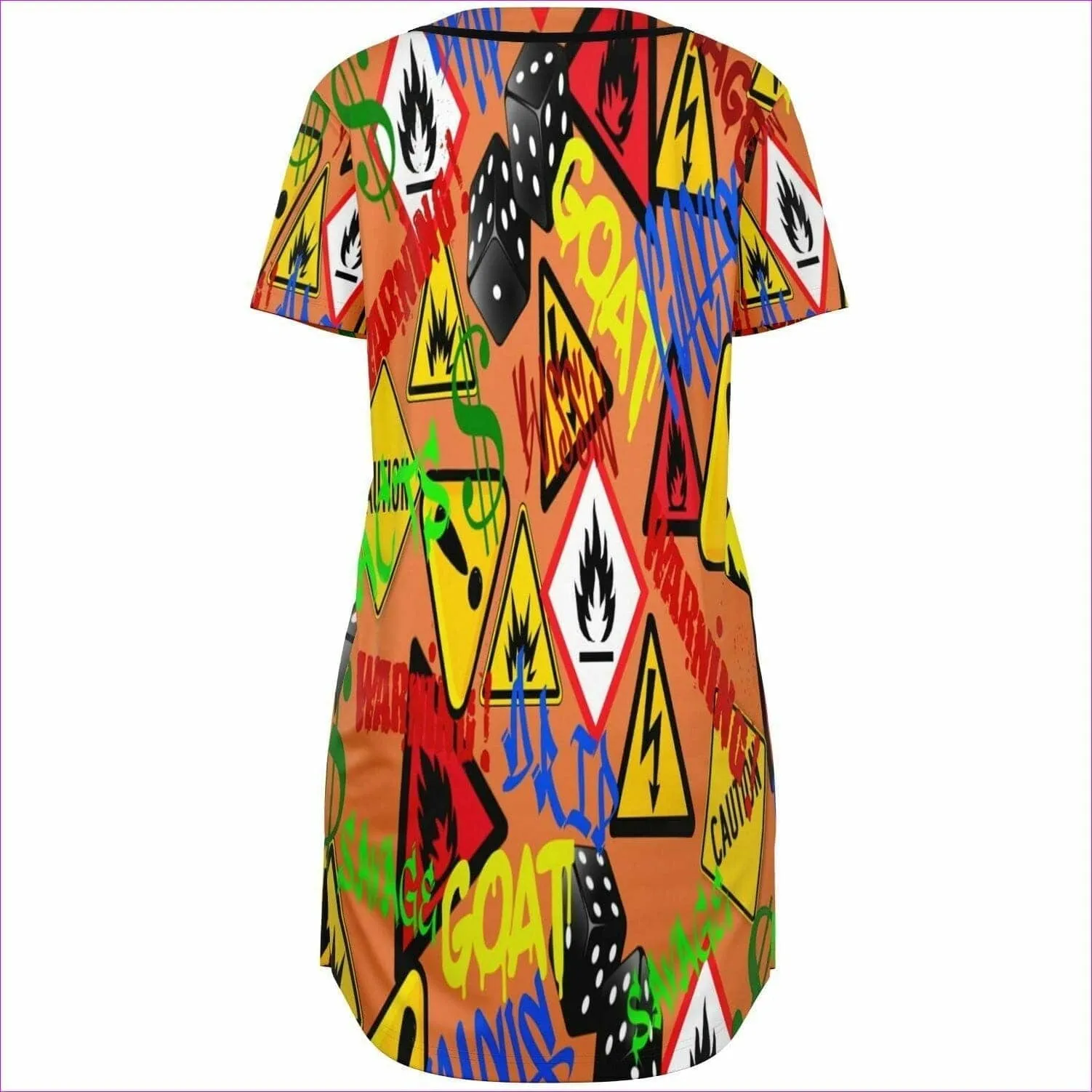 Hazard Womens & Teen's Baseball Jersey Dress