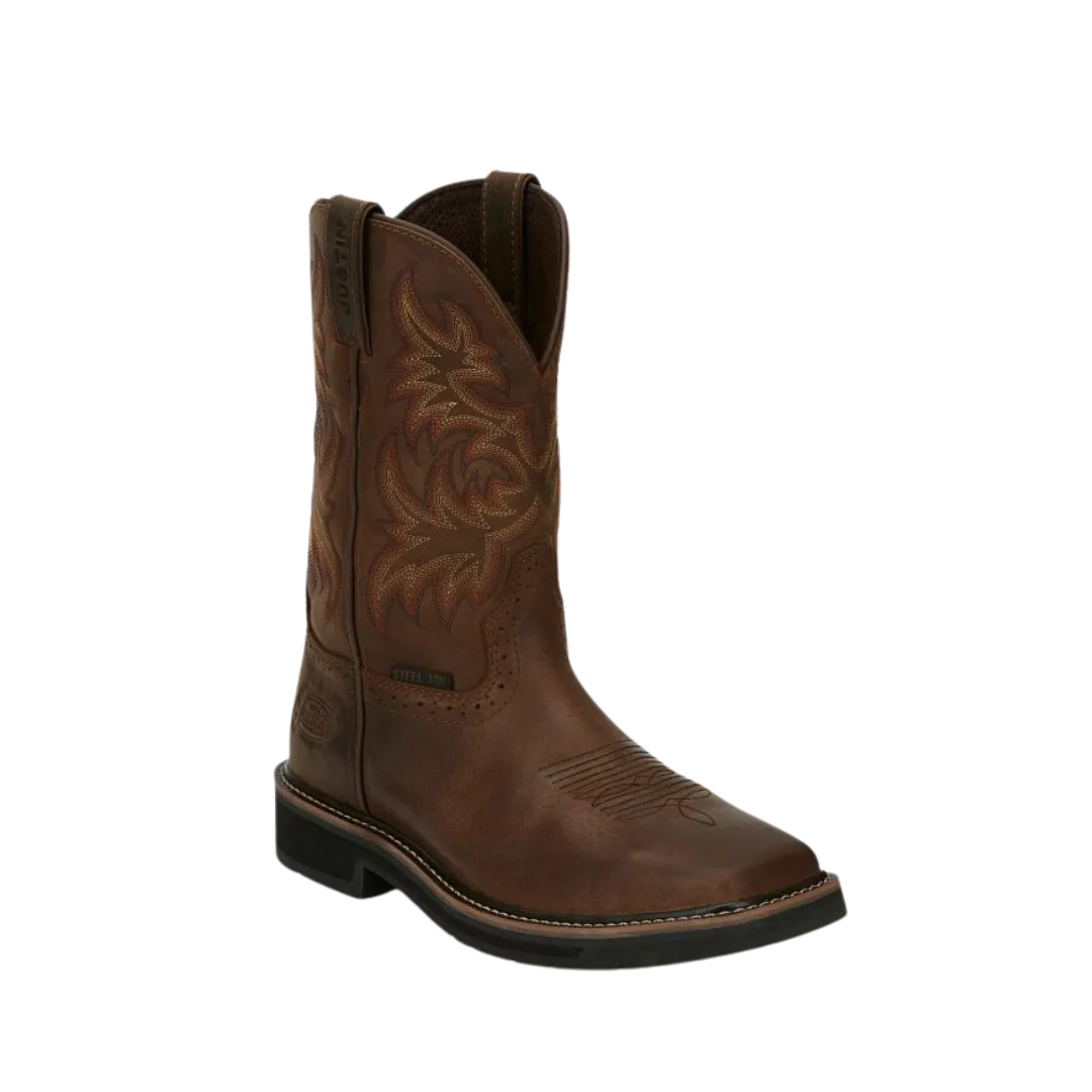 Justin Boot Men´s Driller Steel Toe Work Boot