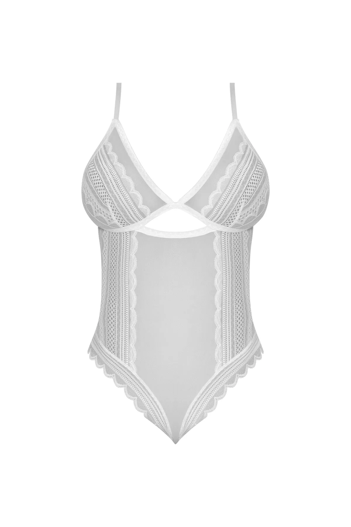 Magic Silk Modern Romance Cheeky Teddy White