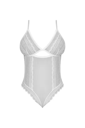 Magic Silk Modern Romance Cheeky Teddy White