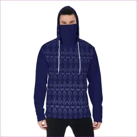 Mandala Men's Pullover Hoodie With Mask