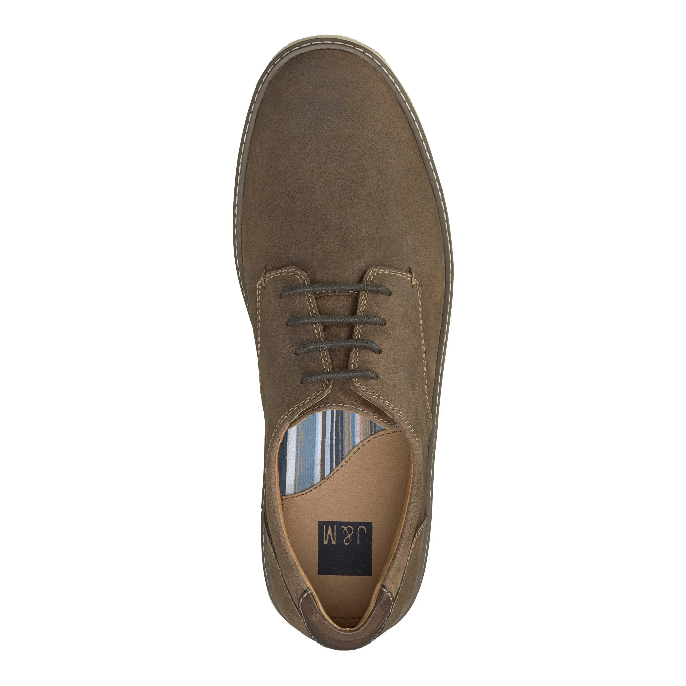 Men's Johnston & Murphy McGuffey Plain Toe Color: Tan Oiled Full Grain