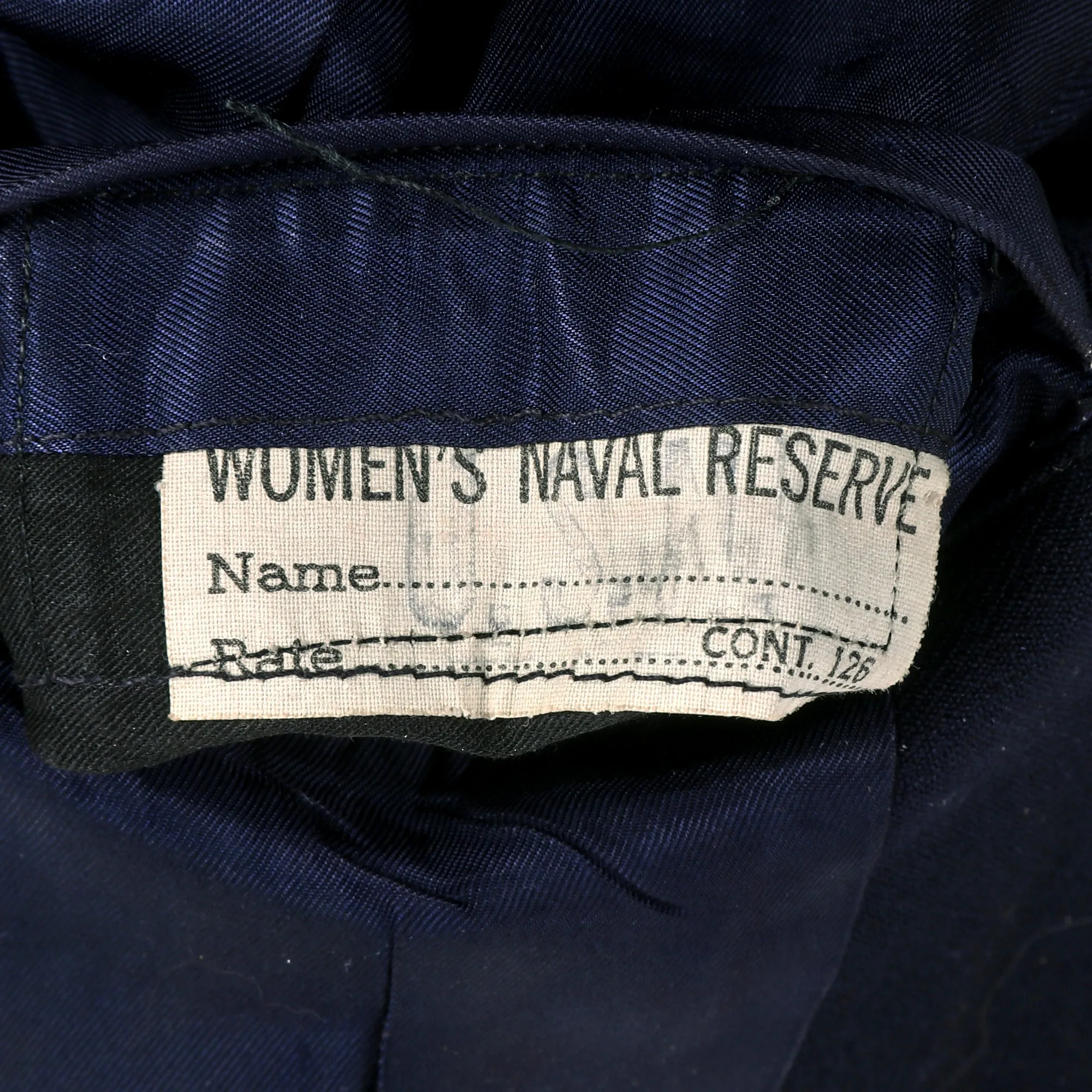 Original U.S. WWII Women Accepted for Volunteer Emergency Service “WAVES” Naval Reserve Blue Service Dress Uniform Grouping For Chief Yeoman Yvonne McManus