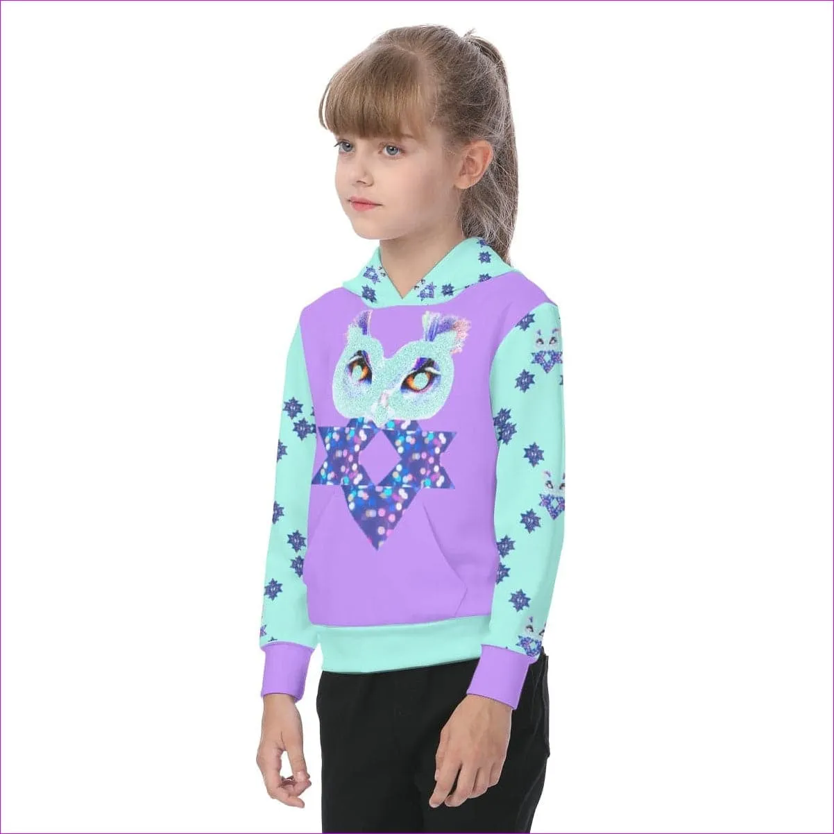 Owl-Some Kids Heavy Fleece Hoodie