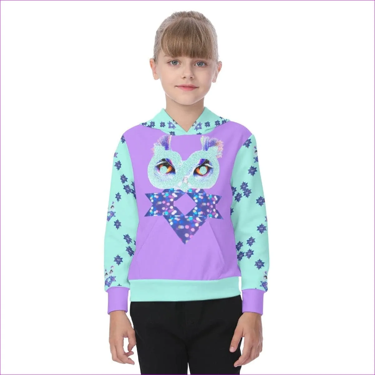 Owl-Some Kids Heavy Fleece Hoodie