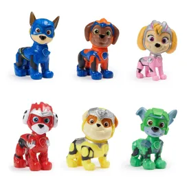 Paw Patrol : The Mighty Movie, Toy Figures Gift Pack, With 6 Collectible Action Figures, Kids Toys For Boys And Girls Ag