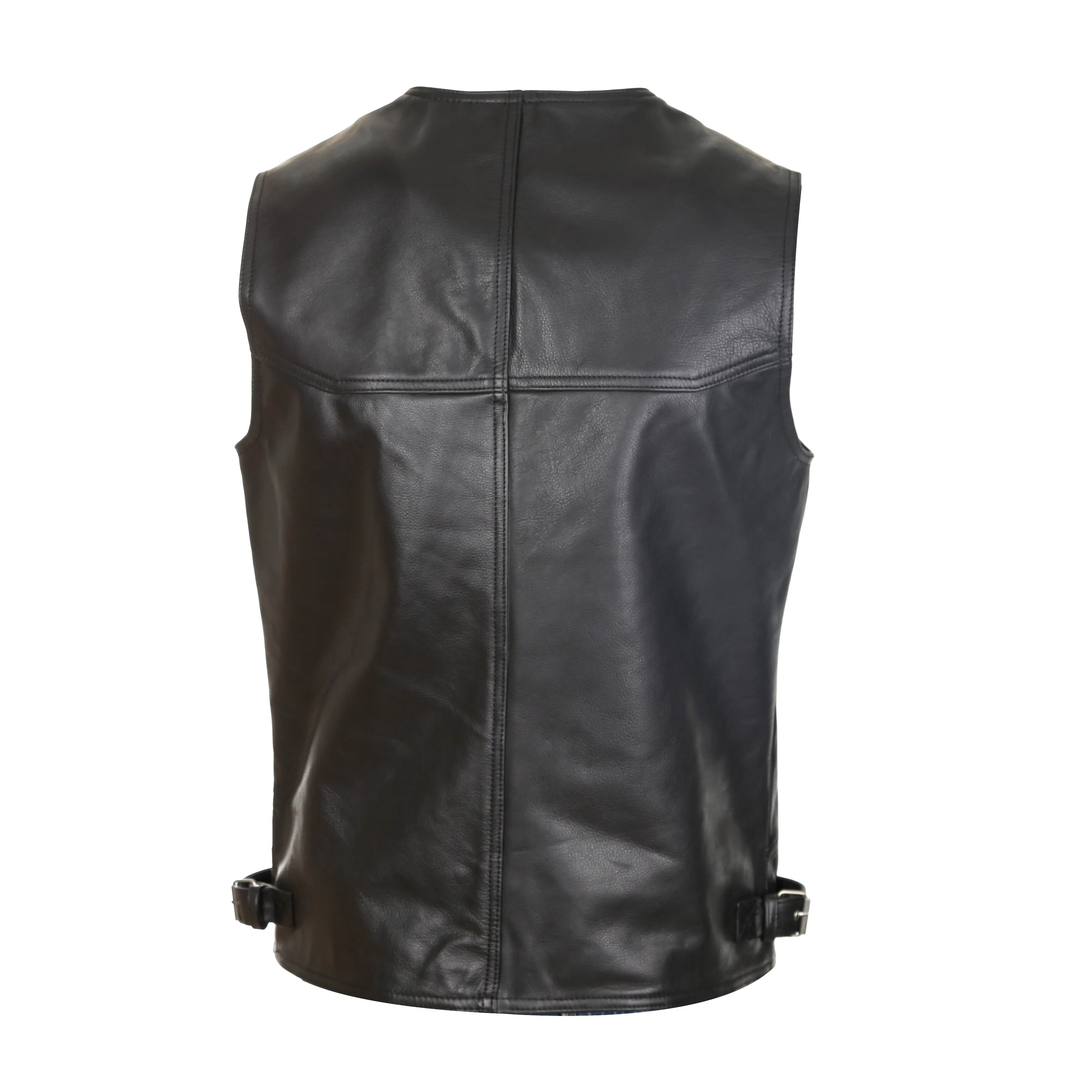 Rodeo Men's Motorcycle Leather Vest