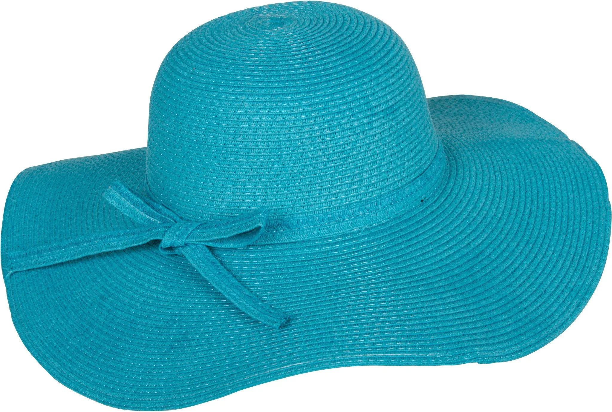 Sakkas Katy Wide Brimmed Straw Floppy Hat With Straw Bow