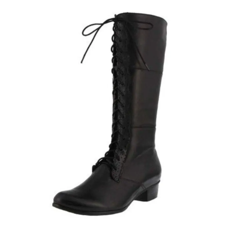 Spring Step Kiki-bm Black Women's High Boots