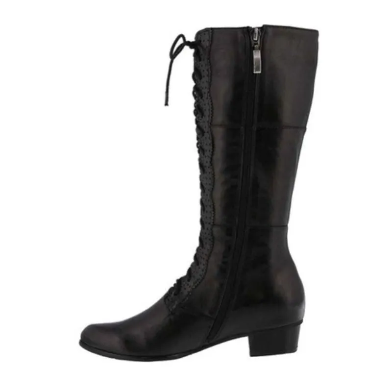 Spring Step Kiki-bm Black Women's High Boots