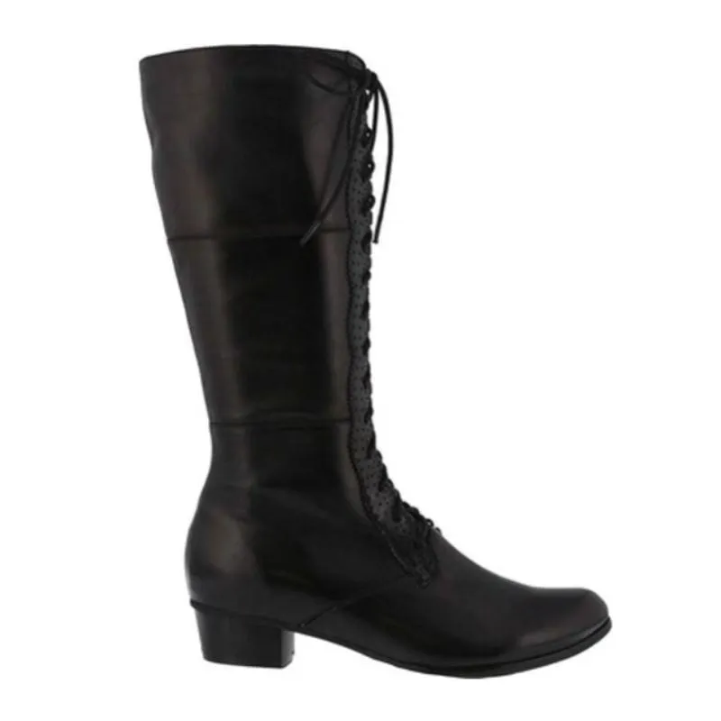 Spring Step Kiki-bm Black Women's High Boots