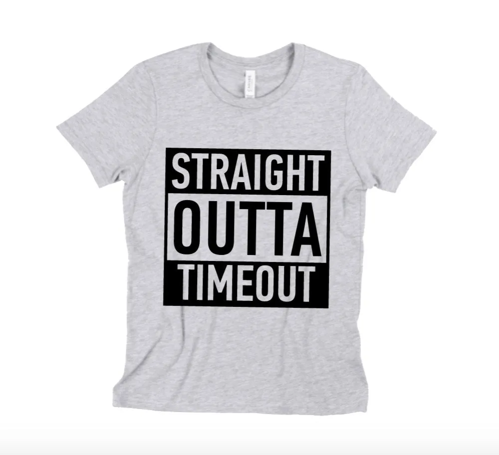 Straight Outta Timeout Tee