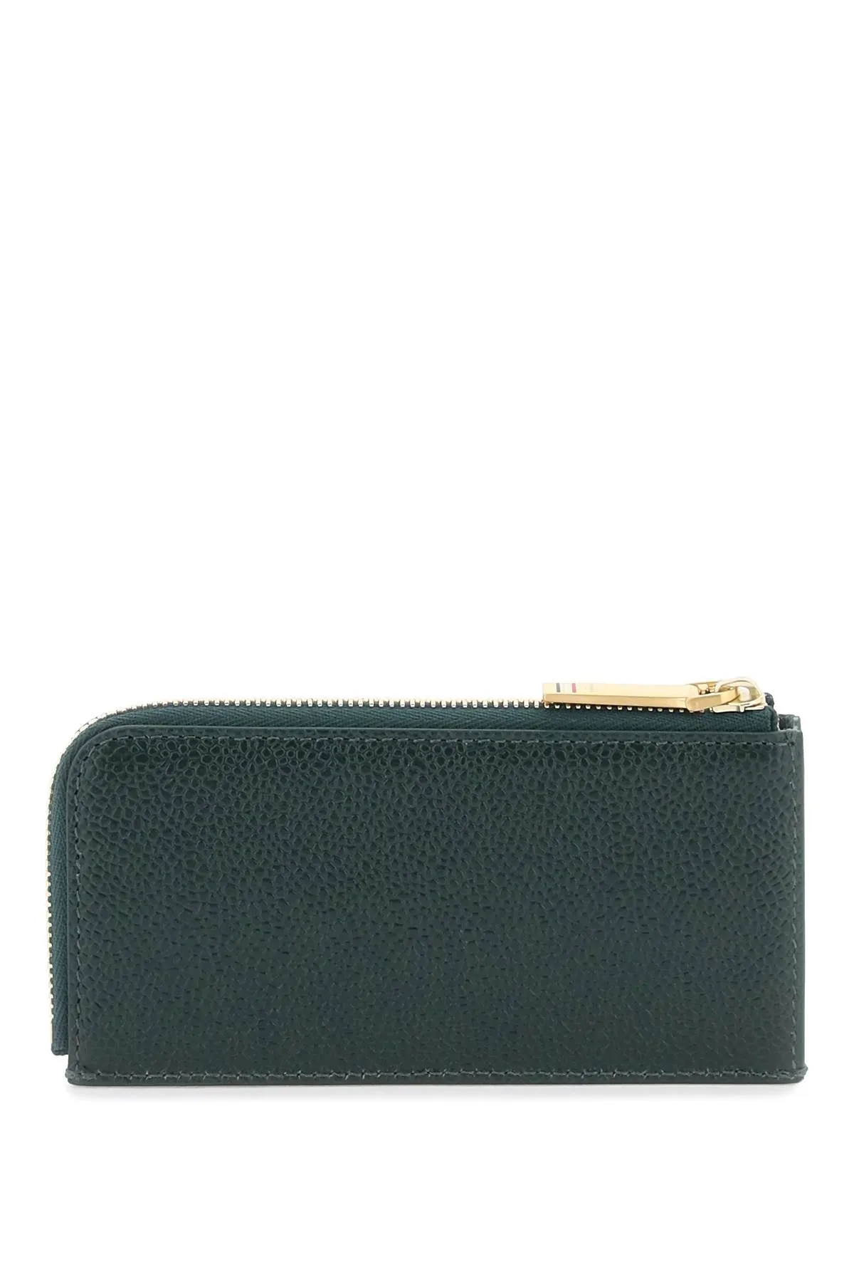 Thom browne grain leather cardholder